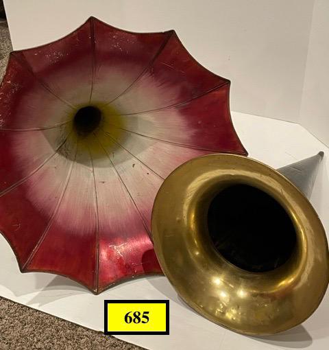 TCT Morning Glory horn and Approved Standard Amplifying horn. (1 of 1)