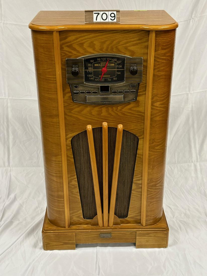 Modern Replica Crosley Floor Model Radio (1 of 3)