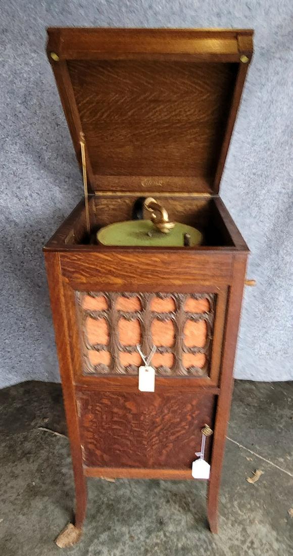 Edison H-19 Floor Model Disc Phonograph (1 of 3)