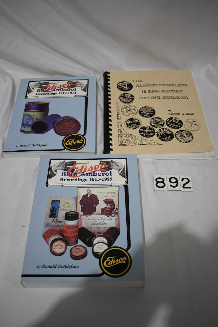 (3) Phonograph Books (1 of 1)