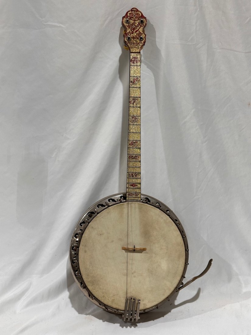 Bacon & Day Roy Smeck Stage model No. 1 Silverbell Banjo (1 of 9)
