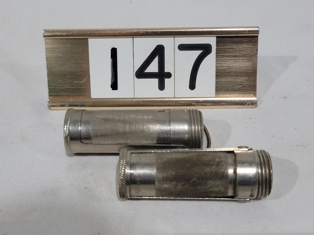 (2) Marbles waterproof Matchbox: Sixth Model with bail and sixth model with no bail. Has matches
