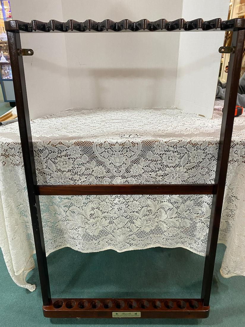 1960's Brunswick Balke-Collender Pool Cue Rack (1 of 3)