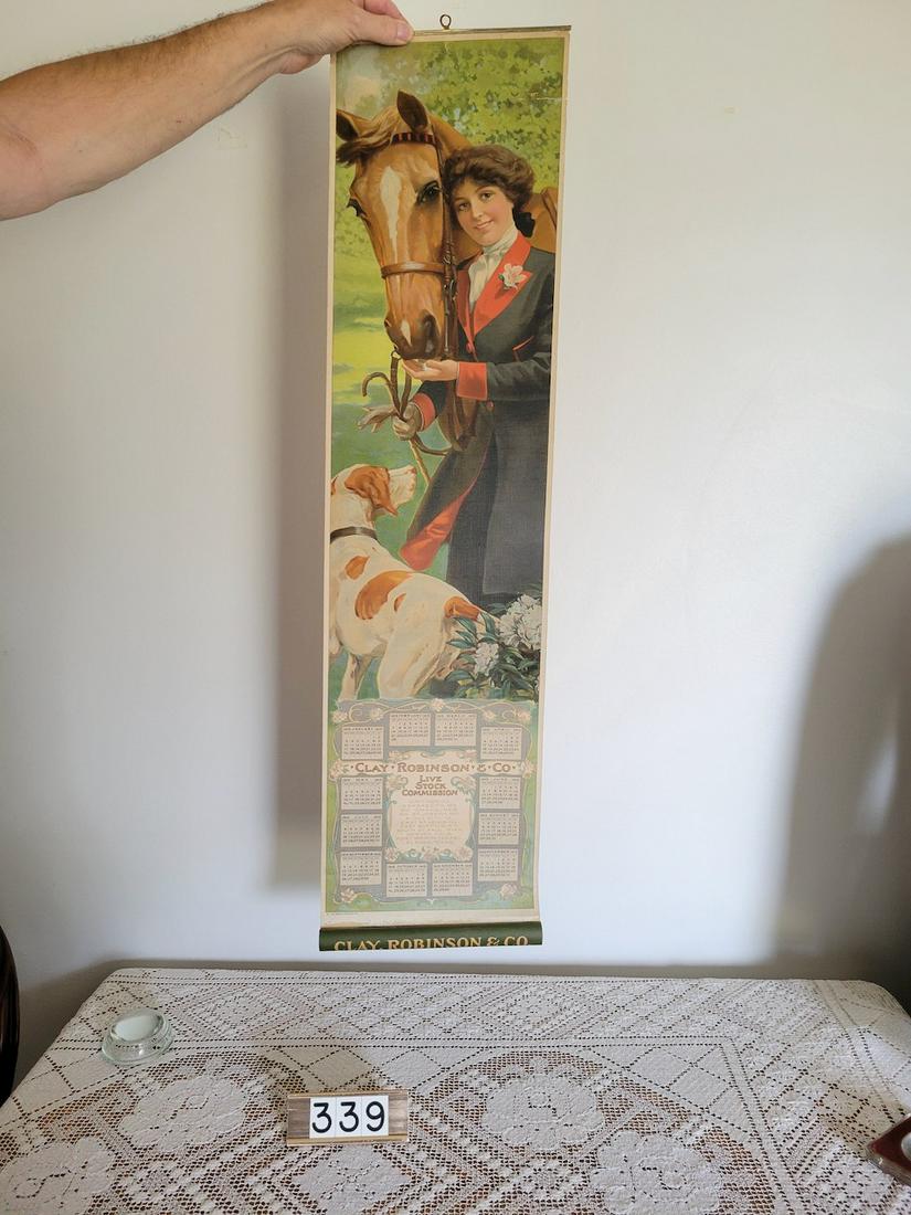 1915 Clay Robinson & Co. Unframed yard Long print (1 of 3)