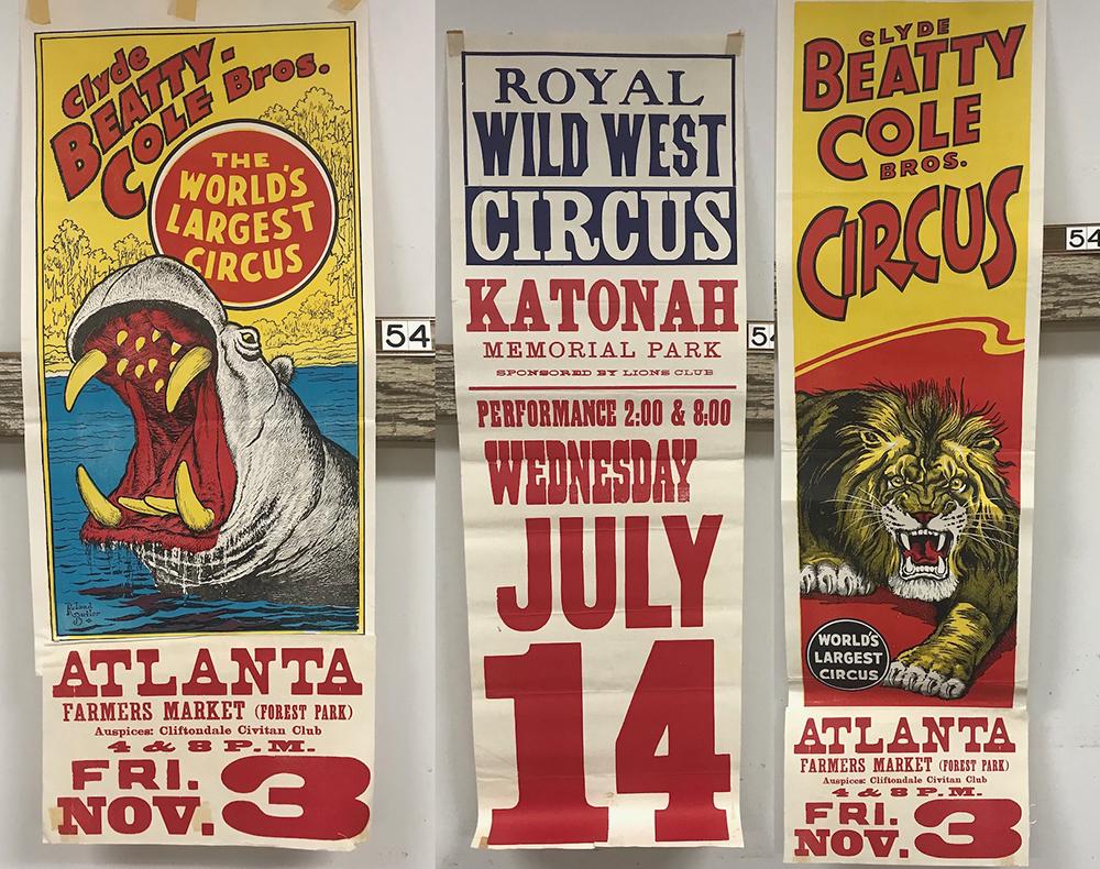 (3) Circus Posters (1 of 4)