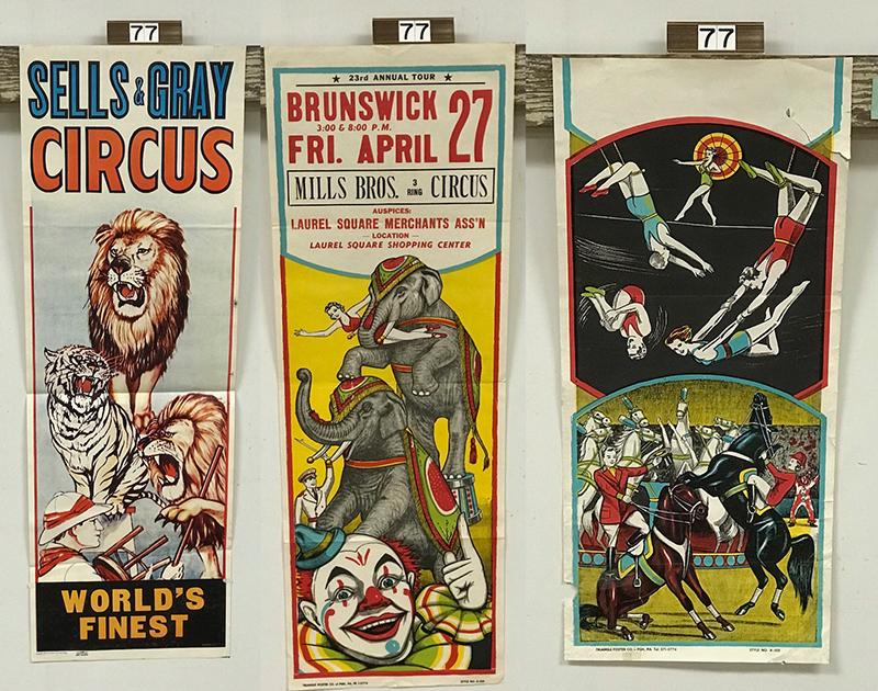 (3) Circus Posters (1 of 4)