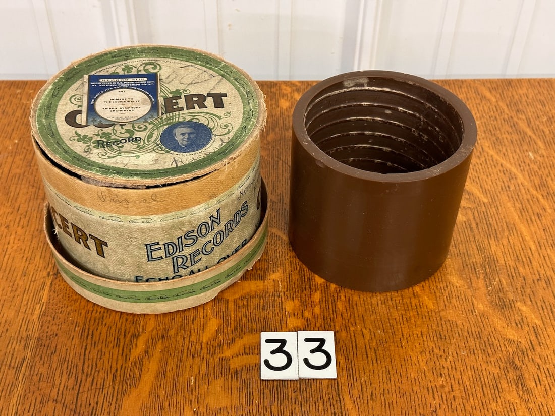 Excellent Brown Wax 5" cylinder: Very good condition