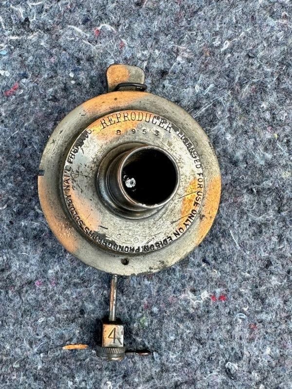 Edison "O" Anodized Reproducer (1 of 2)