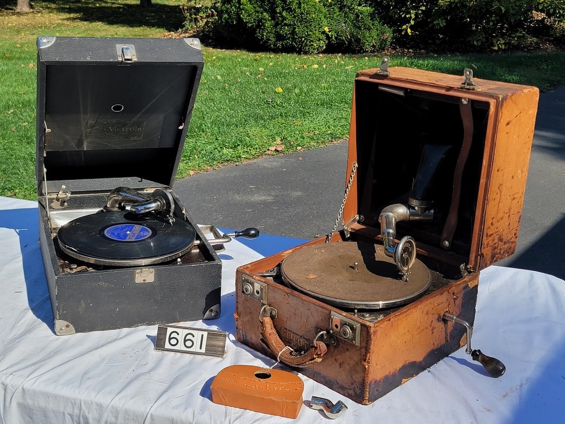 2 - Suitcase Model Phonographs (1 of 3)