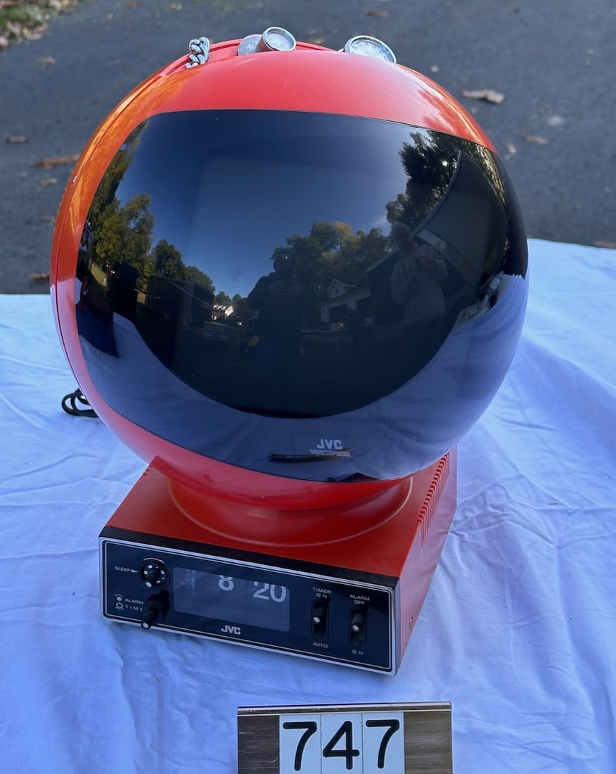 スペースエイジ テレビ JVC ビデオスフィア レッド スペースエイジ テレビ JVC ビデオスフィア レッド スペース