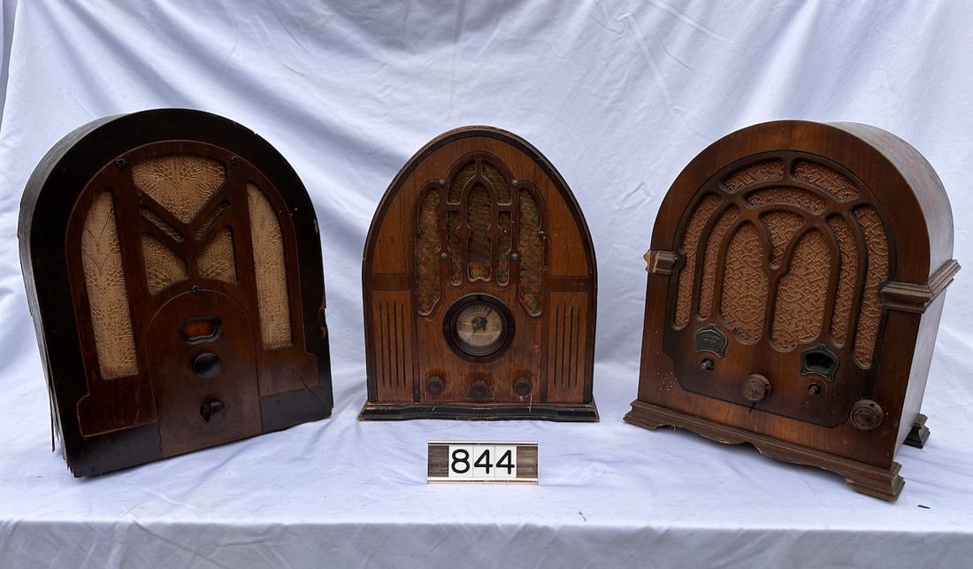 3 Cathedral Radios (1 of 4)