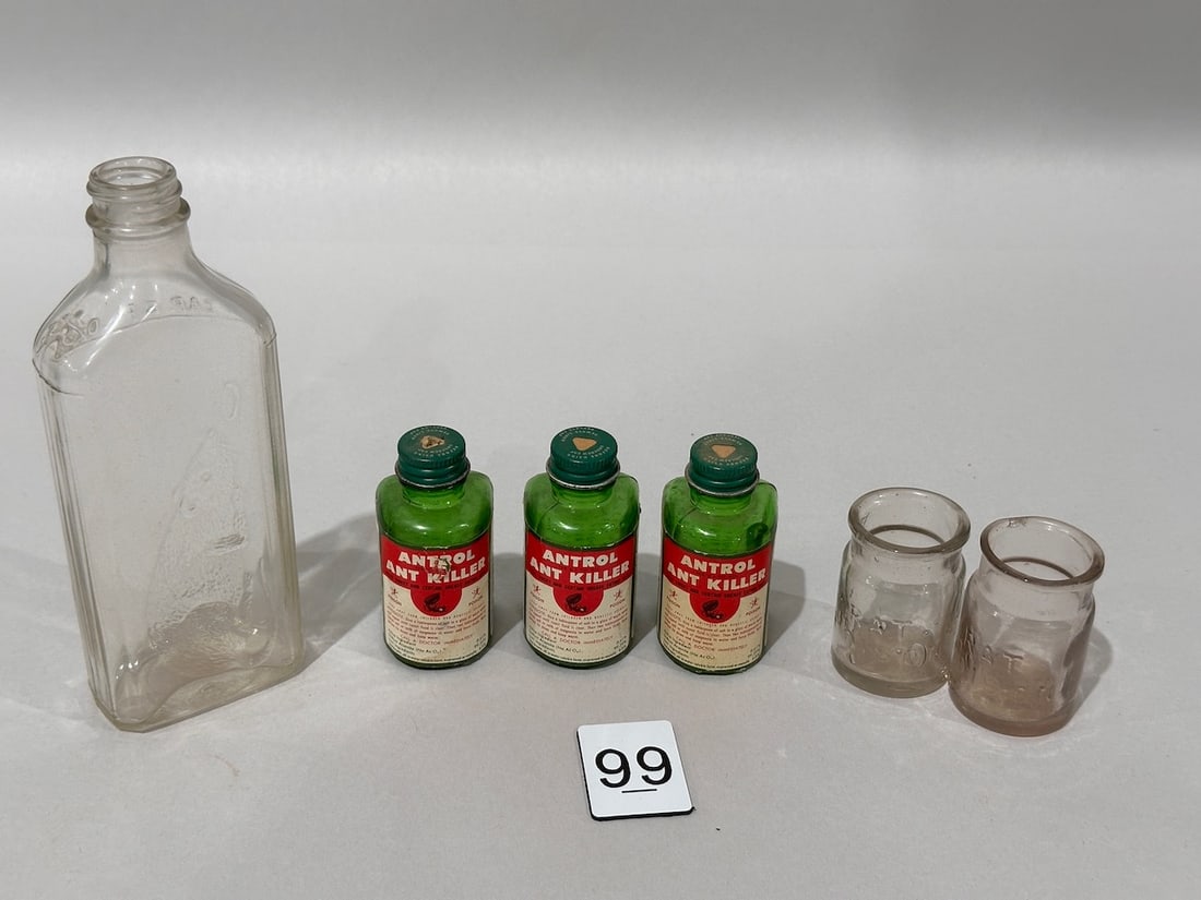 6 Rat Poison Bottles (1 of 4)