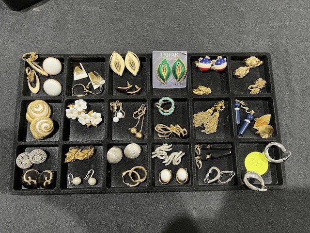Group of Trifari Costume Jewelry: To be sold as one lot