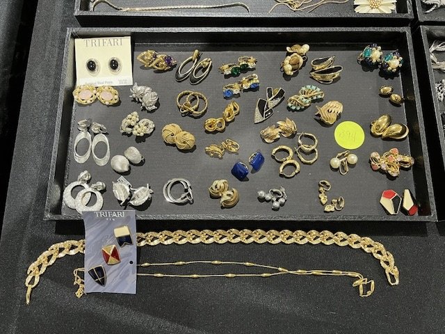 Group of Trifari Costume Jewelry: To be sold as one lot