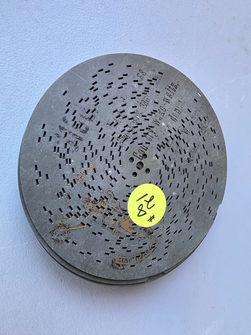 6-1/2" Polyphon Music Box Discs (1 of 1)