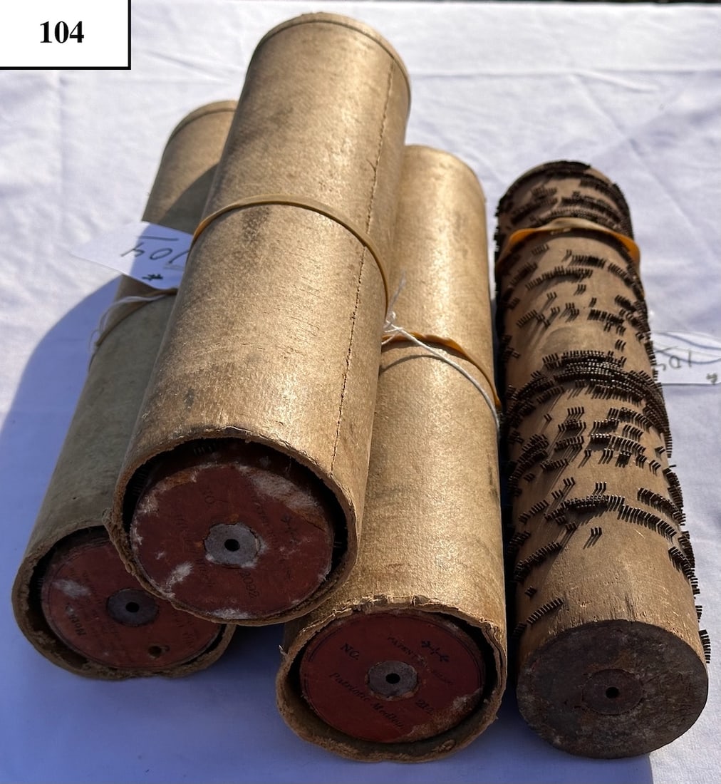 Original Grand Roller Organ Cobs - 4 total (1 of 2)