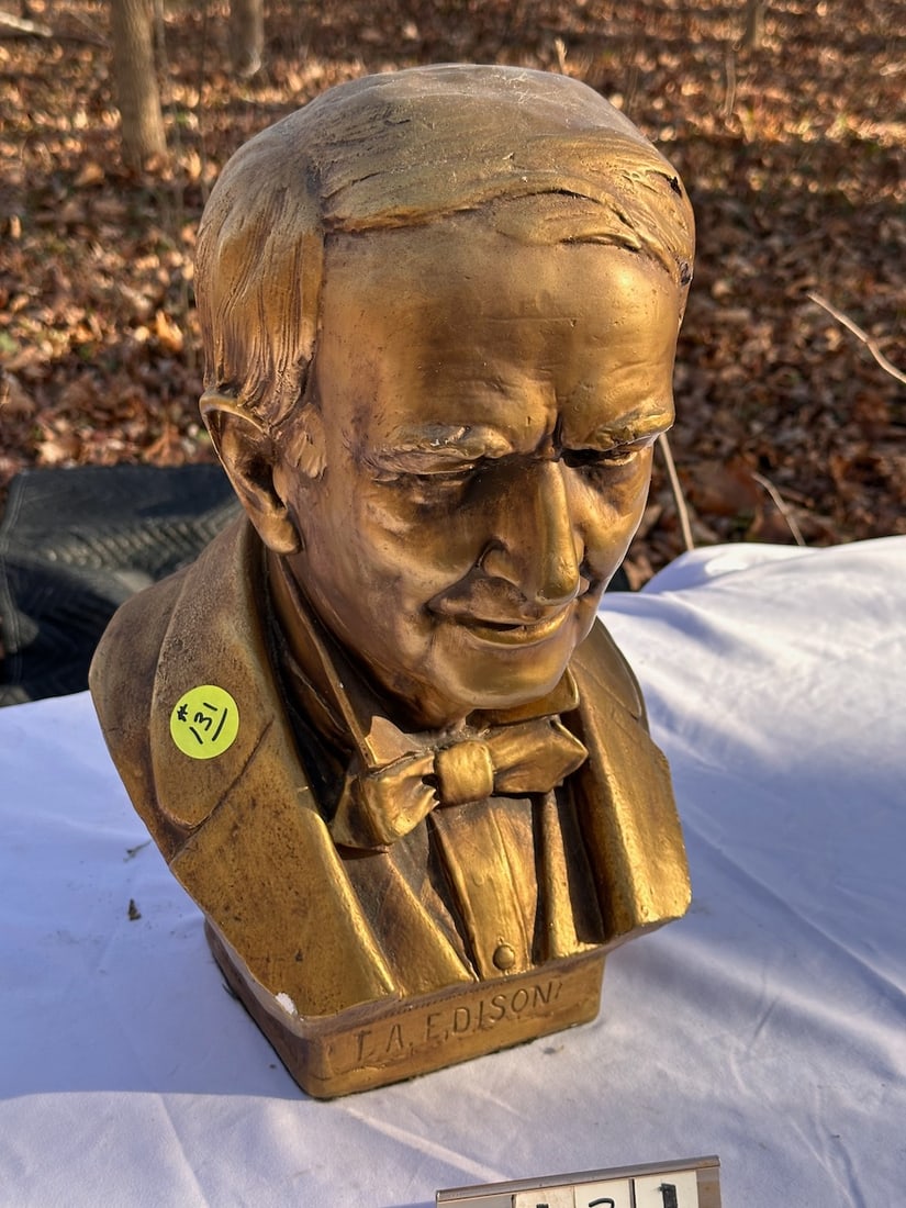 Large Edison Bust (1 of 2)