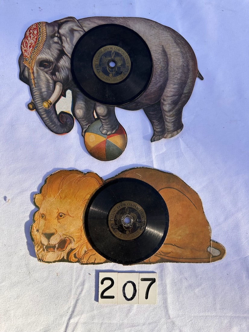 2 Talking Book Corporation Die Cut Records (1 of 1)