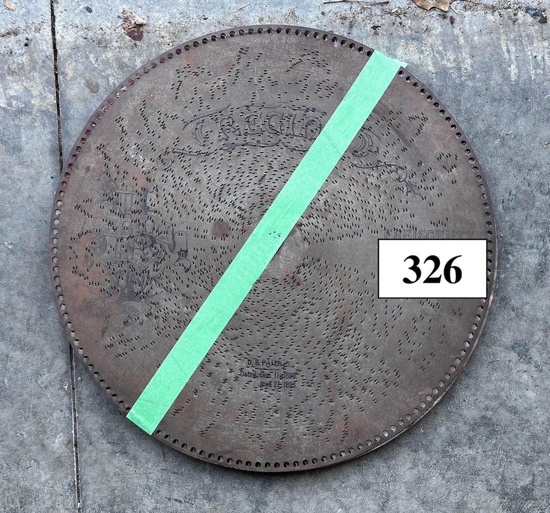 Regina 20-3/4" Music Discs: 13 total