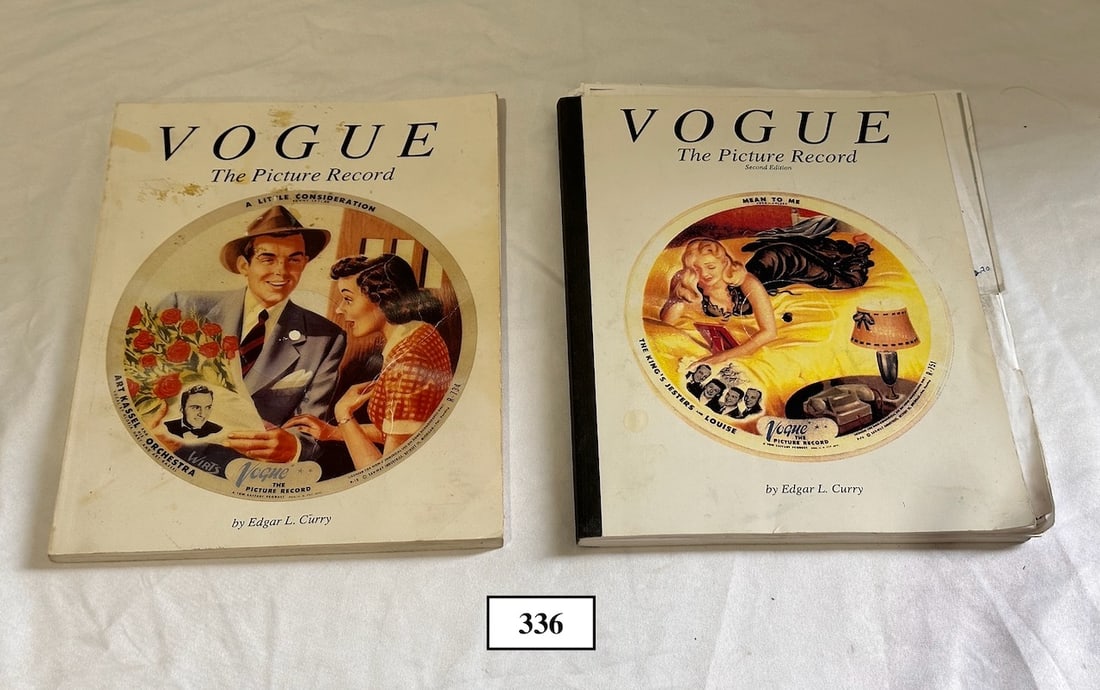 Vogue Records First and Second Edition Books (1 of 1)
