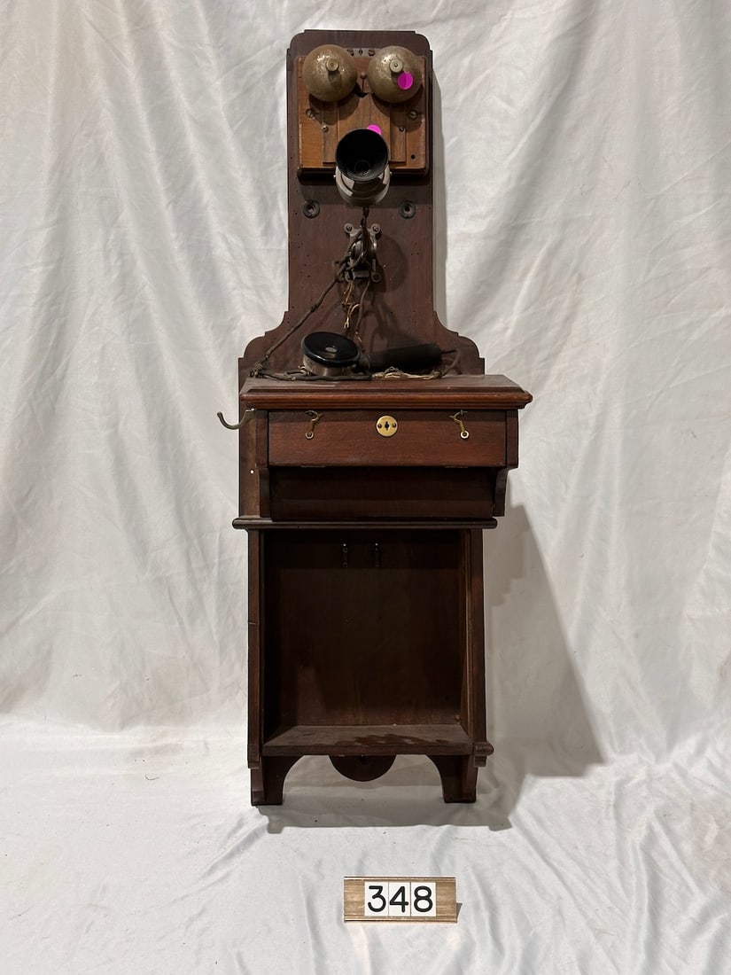 Oak Wall Telephone (1 of 4)