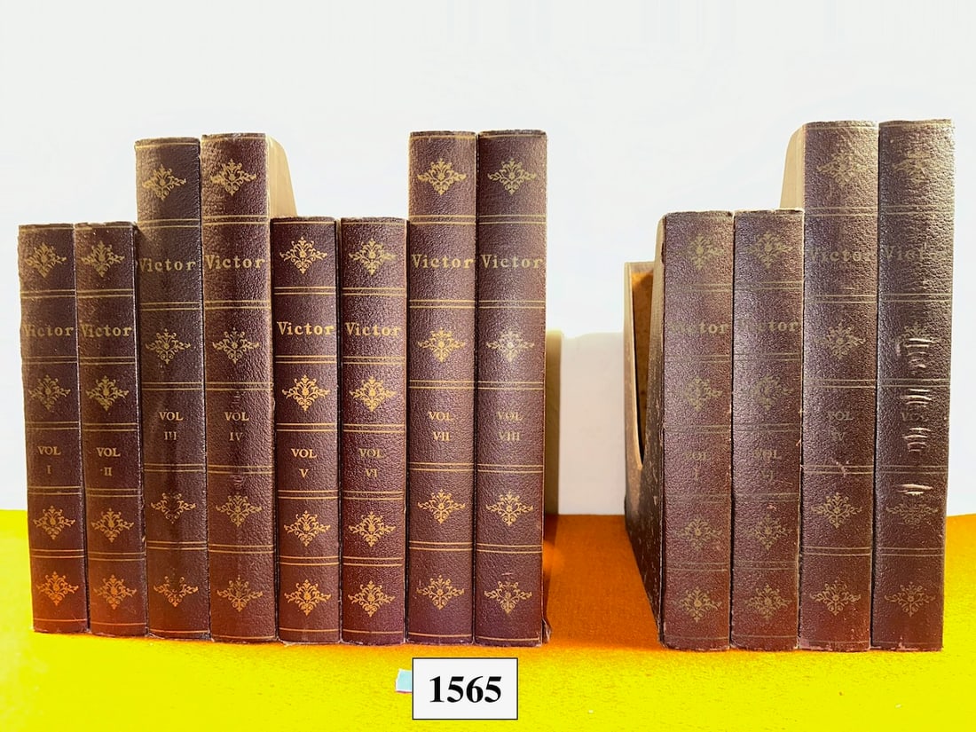 VE10-70 Record Album Sets (12 wooden box albums, six 10" & six 12") (1 of 1)