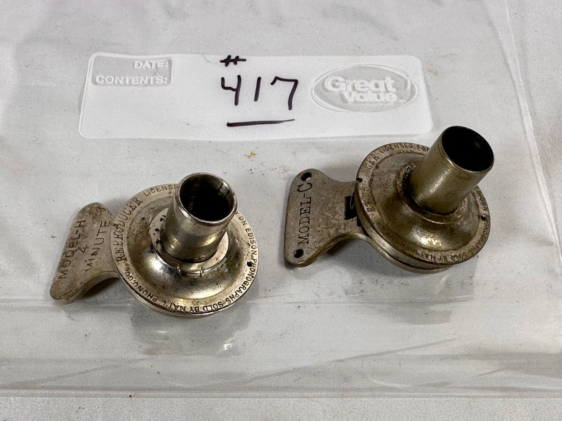 2 Edison Reproducers (1 of 2)