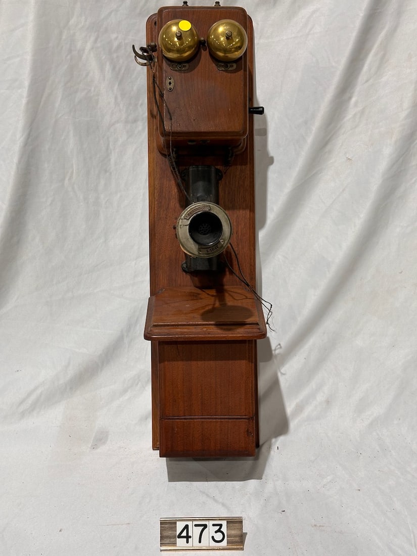 Wood Wall Telephone (1 of 4)