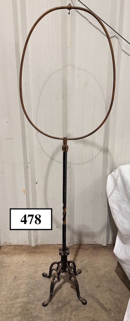 Birdcage  Iron Base floor Stand (1 of 3)