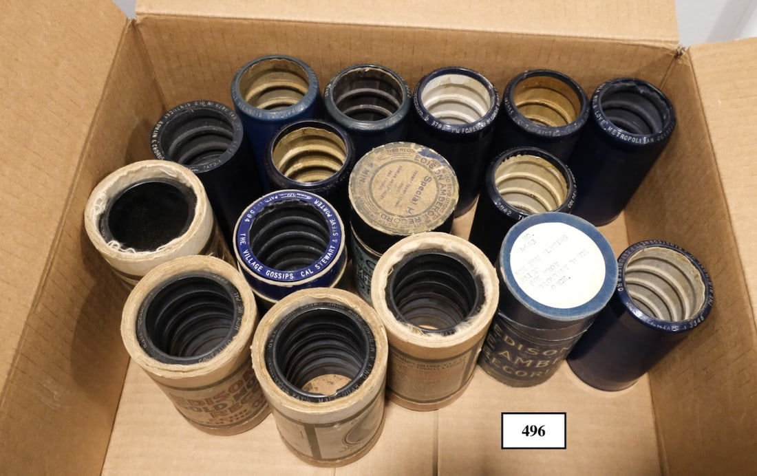 15 Edison 2 and 4 minute cylinders (1 of 1)