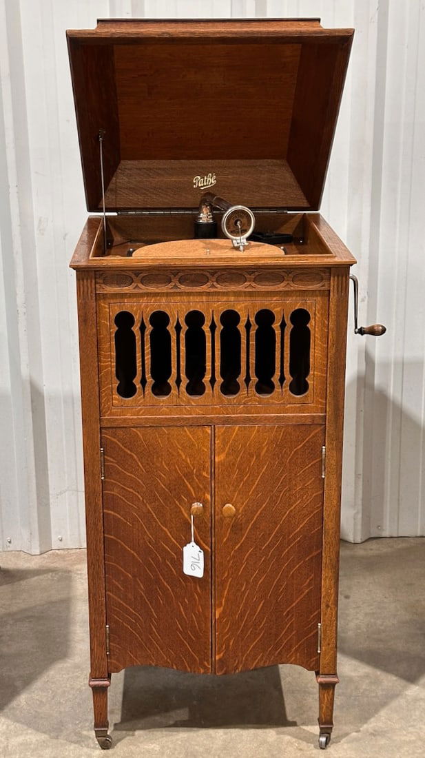 Pathe Model XII Floor Model Phonograph (1 of 3)