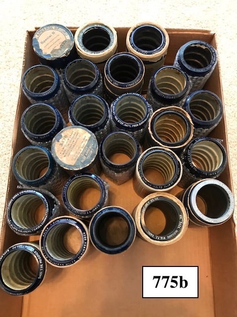 Group of 4 Minute Cylinder Records: 25 Total. All in boxes. List(see pic)