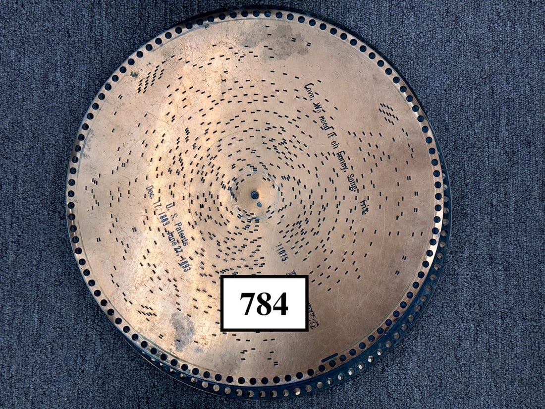 10 15-1/2" Regina Music Disc: One Lot