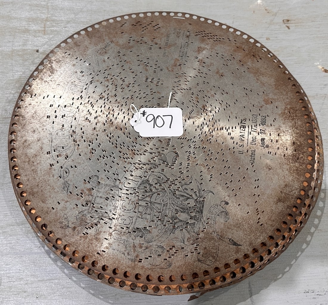 13- 15-1/2" Music Discs: One lot.