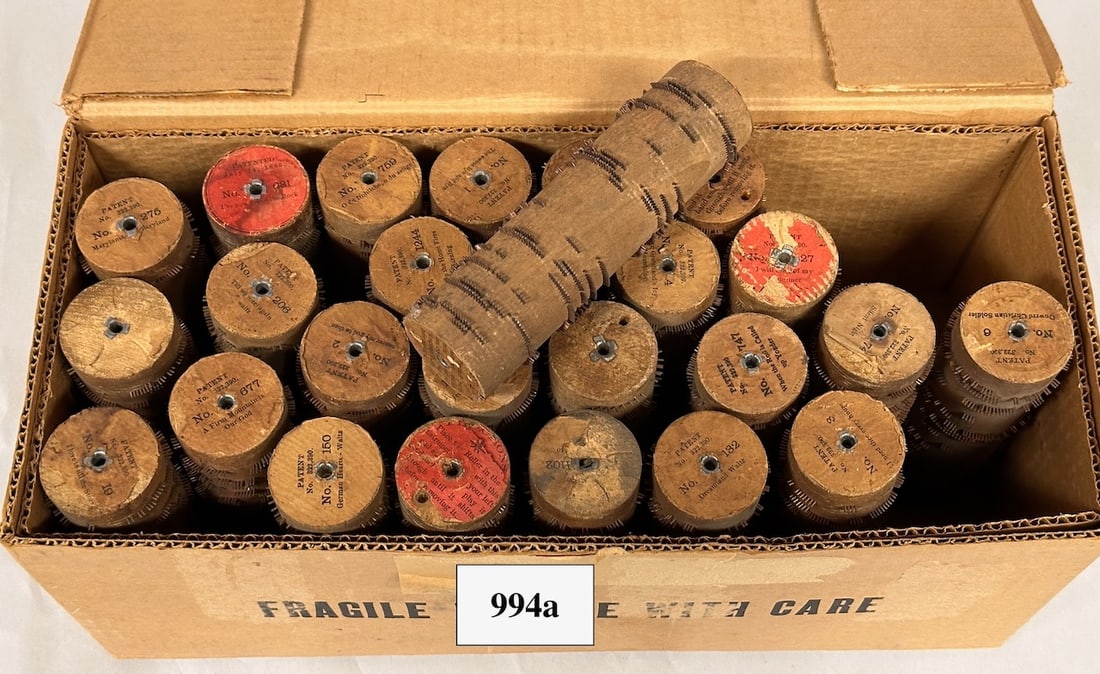 26 Roller Organ Cobs: One lot