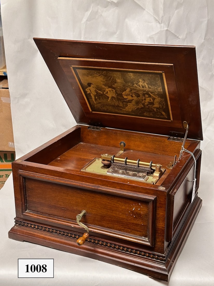 Thorens 11" Disc Music Box (1 of 4)