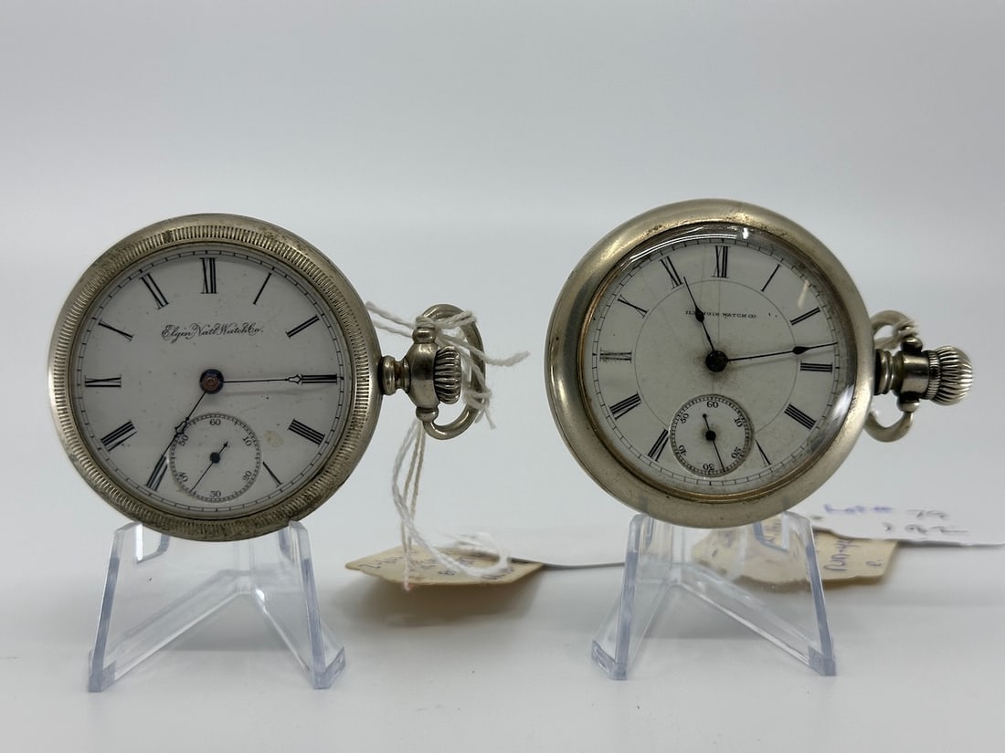 2 Open Face Pocket Watches (1 of 2)