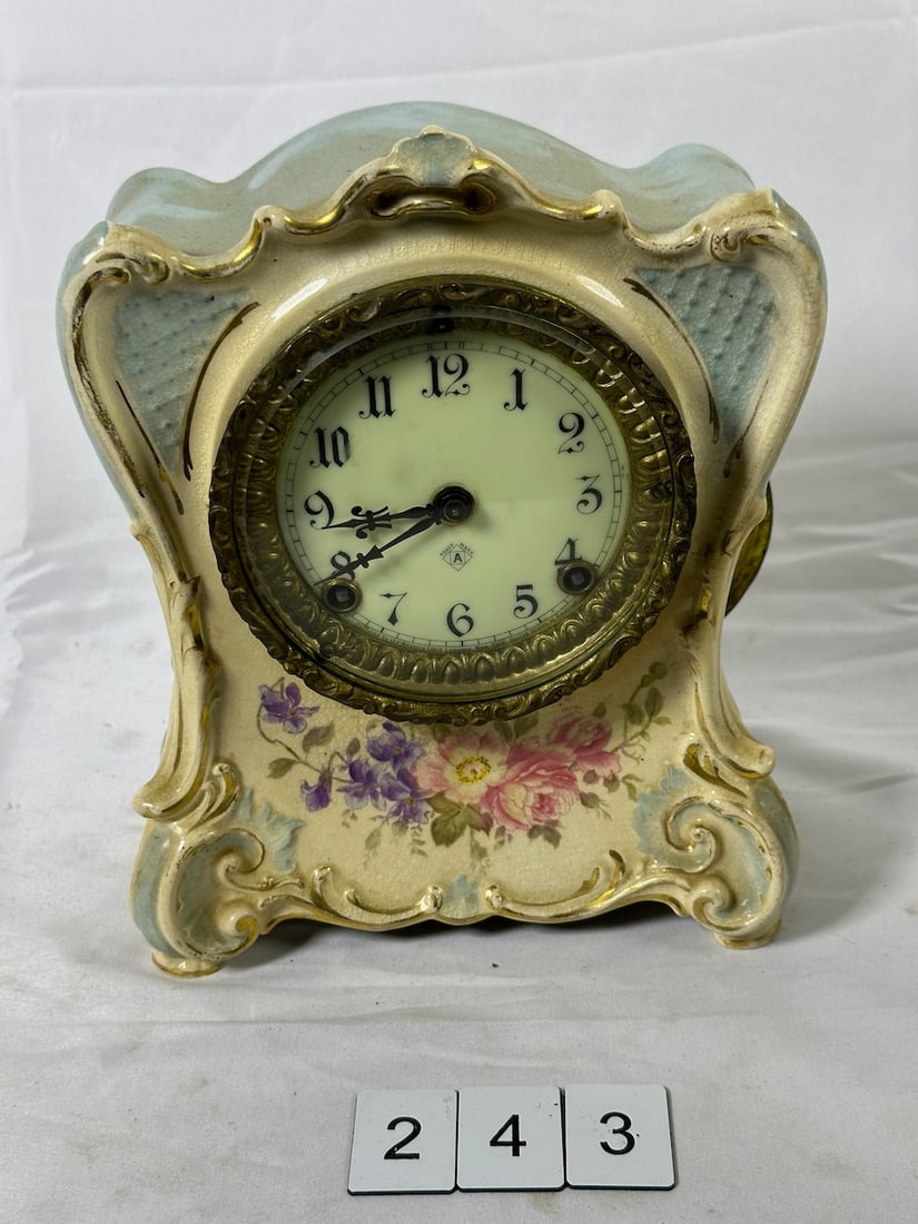 Ansonia China Clock (1 of 3)
