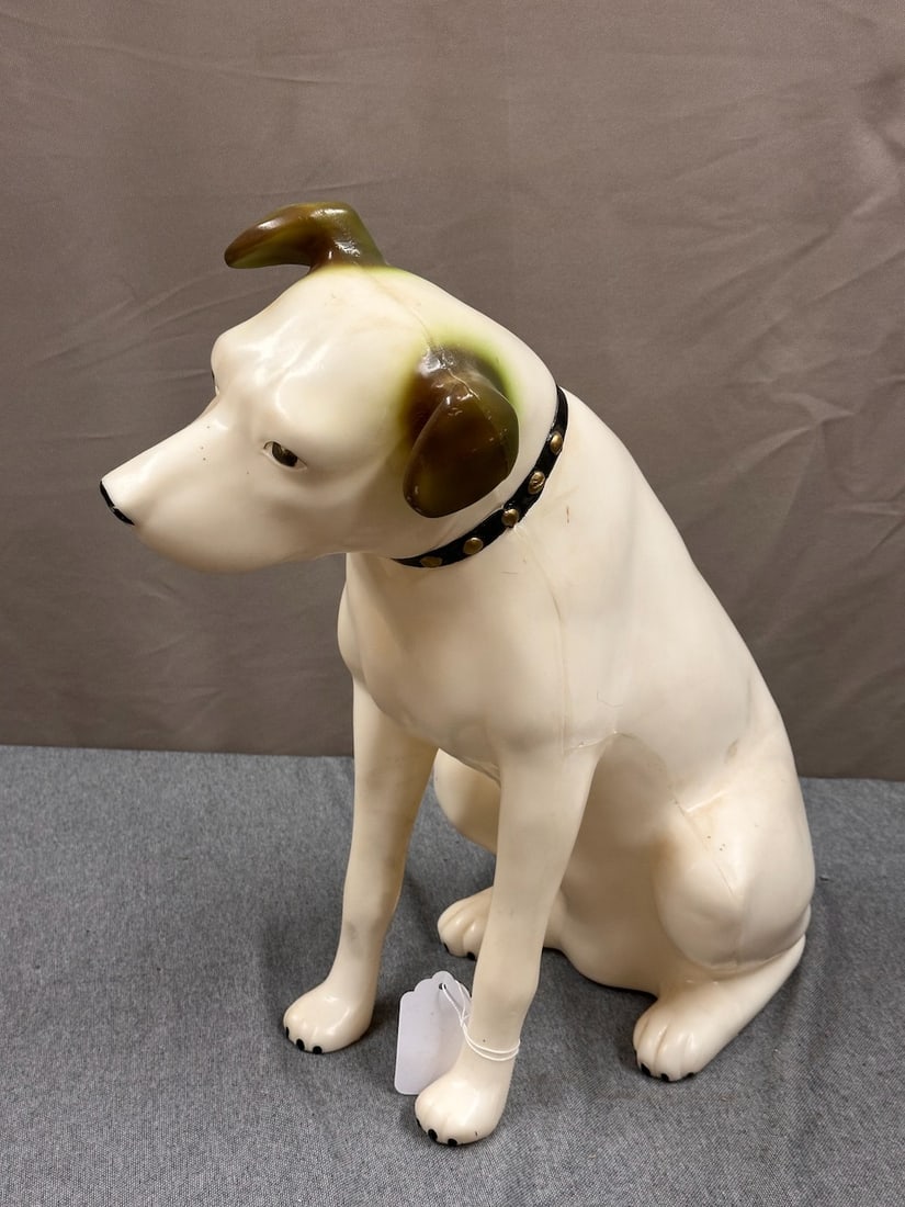 Nipper Poly Dog: Nipper Trademark, RCA Corp tag on bottom. 18"