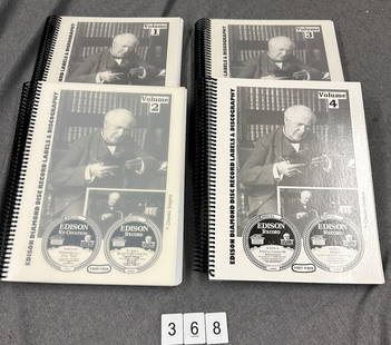 Reference Books: Edison Diamond Disc Record Discography. Charles Gregory. All 4 volumes