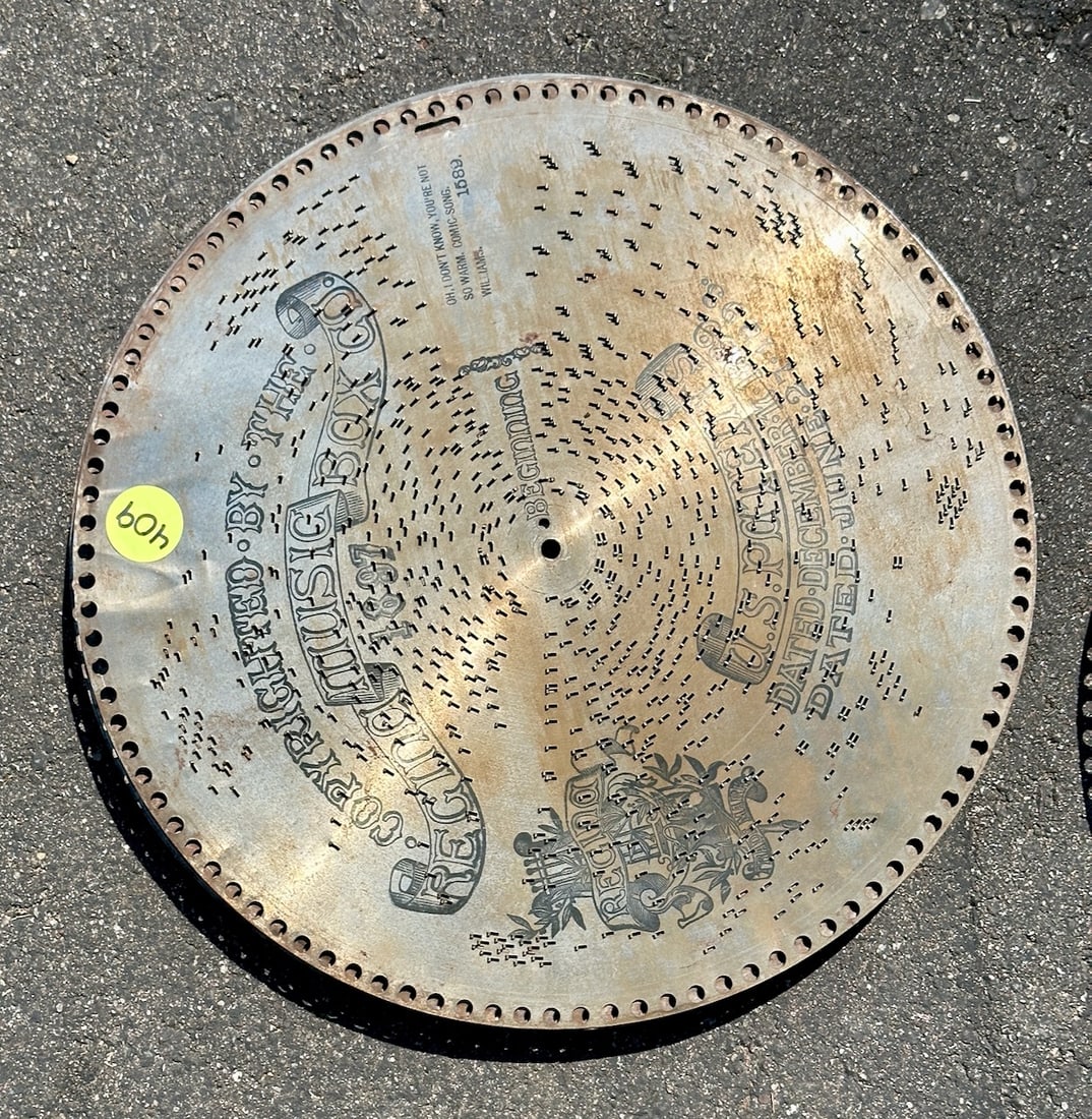 15- 15-1/2" Regina Music Discs: One Lot