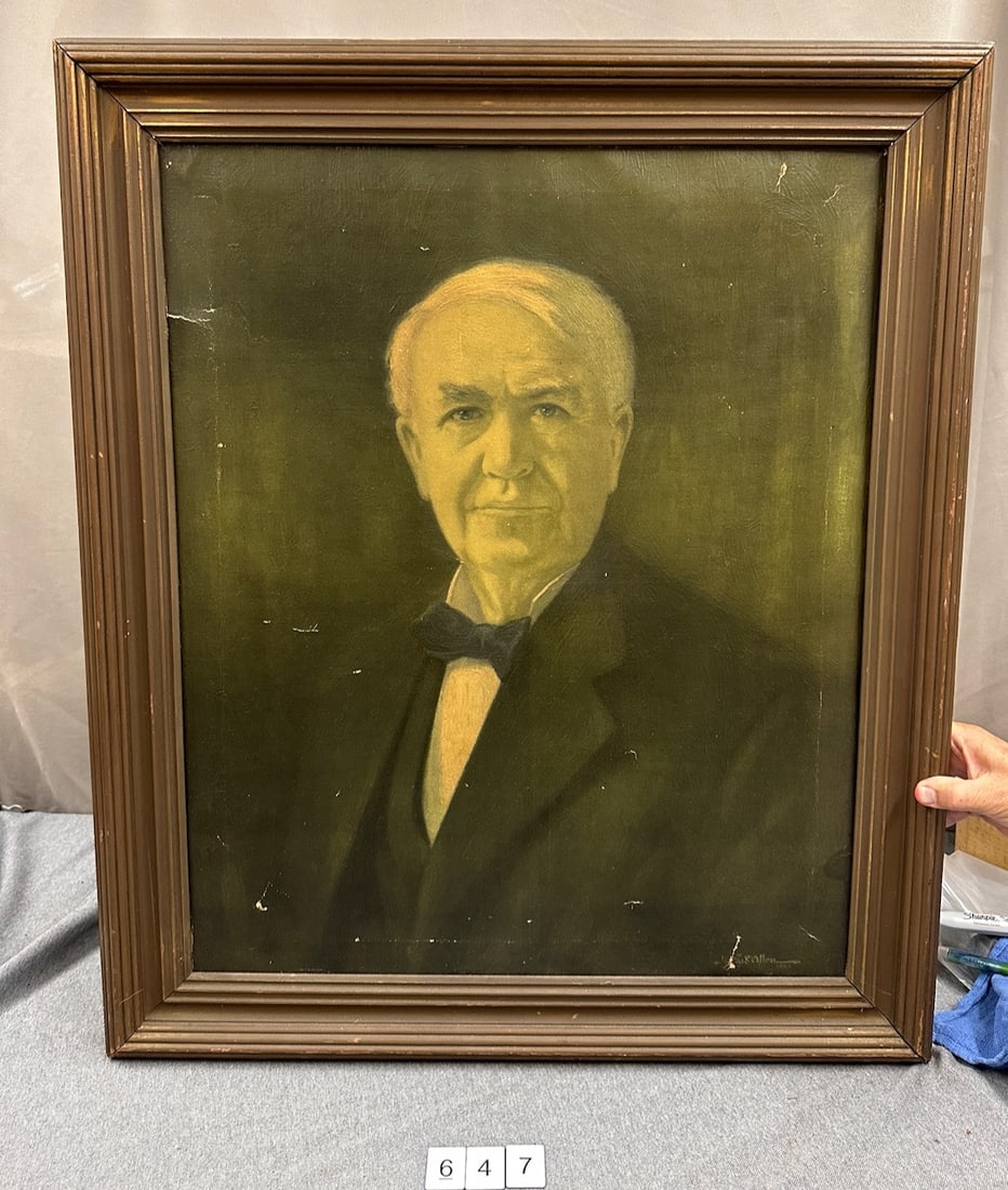 Edison Portrait on Canvas (1 of 4)