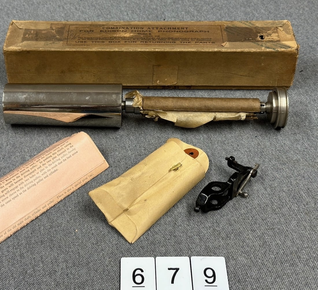 Combination Attachment for Home Phonograph (1 of 2)