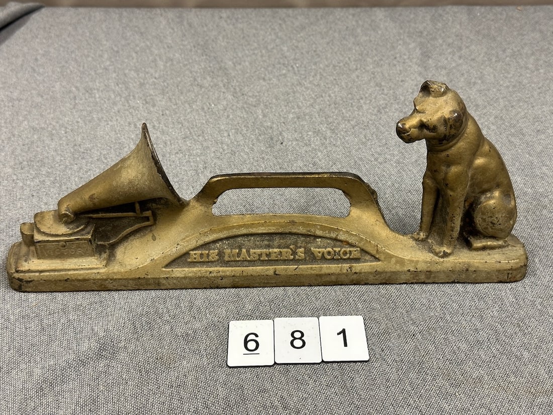 1980's Replica Nipper Record Stand (1 of 2)