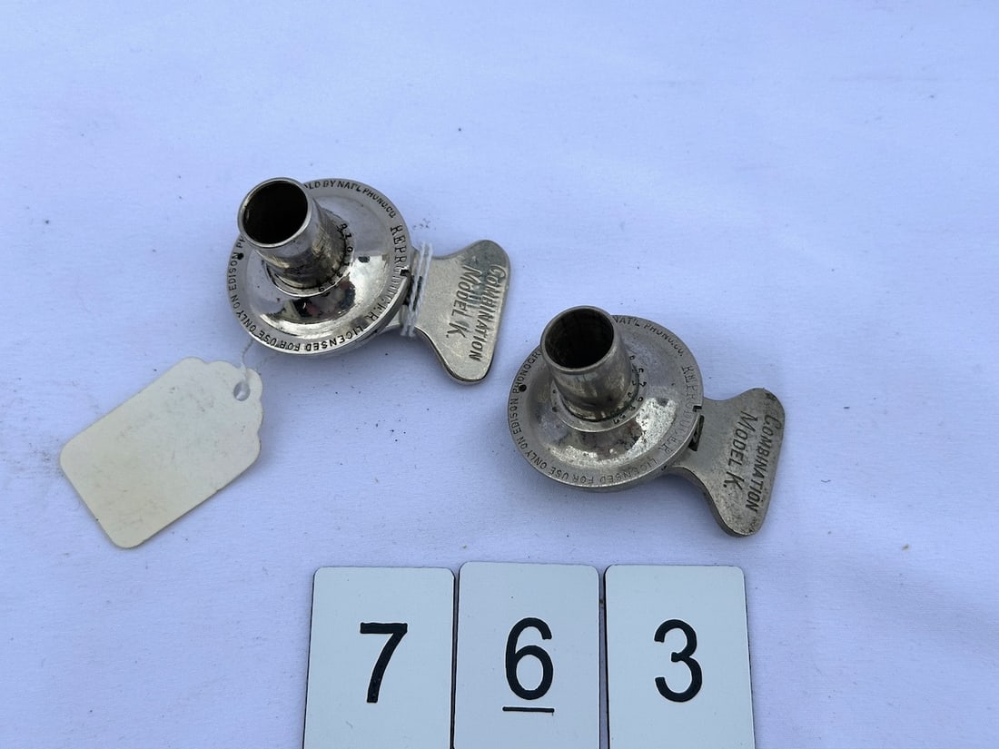 (2) Edison "K" Reproducers (1 of 2)