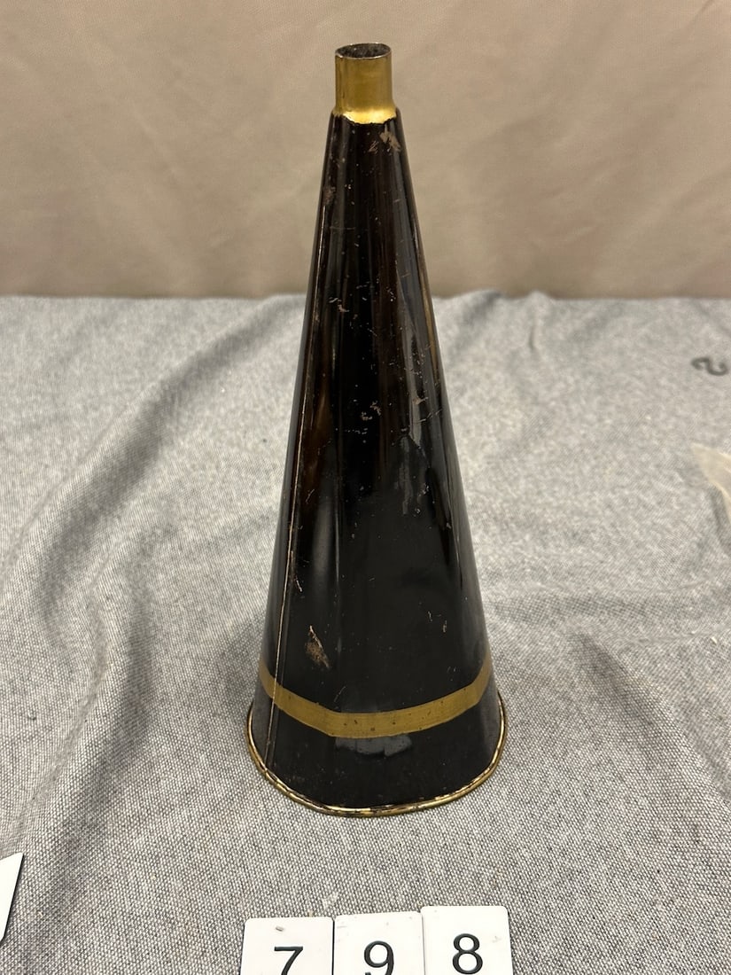 Rare Conical Phonograph Horn: For an Edison Bell Gem