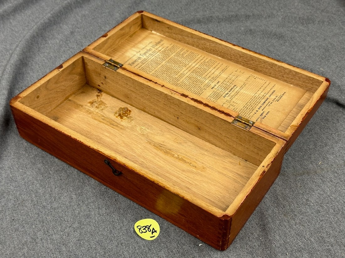 Edison Mimeograph Typewriter Attachment Box (1 of 3)