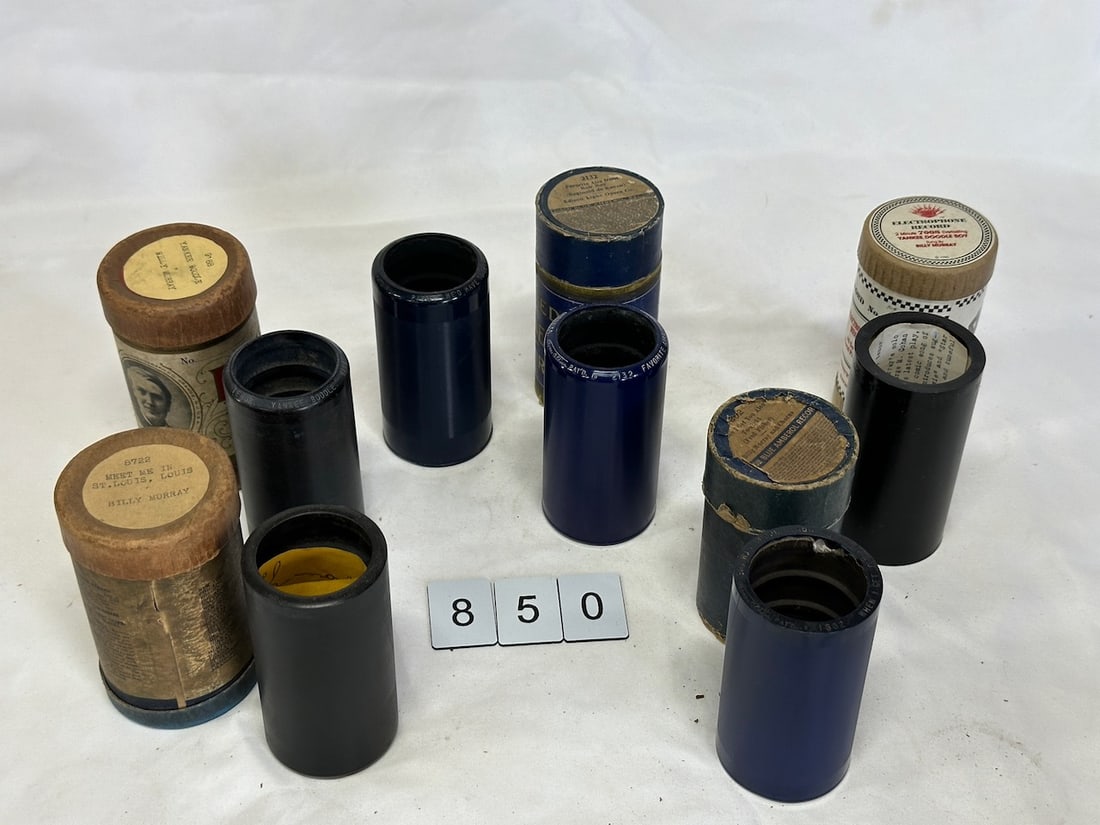 (6) Billy Murray Cylinder Records: 1602, 7008(new), 2132, 2194, 9188 & 8722
