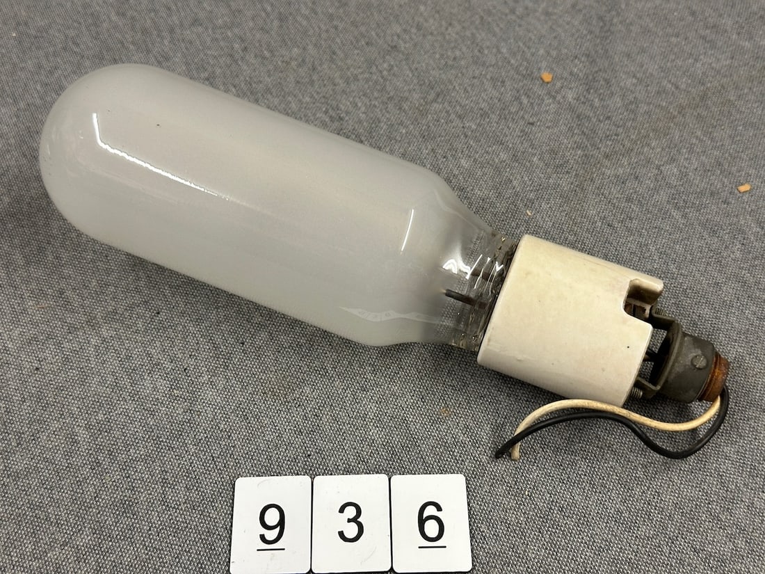 Light Bulb Used to Light the Edison Tower: Menlo Park, New Jersey. As stated by Don Gfell