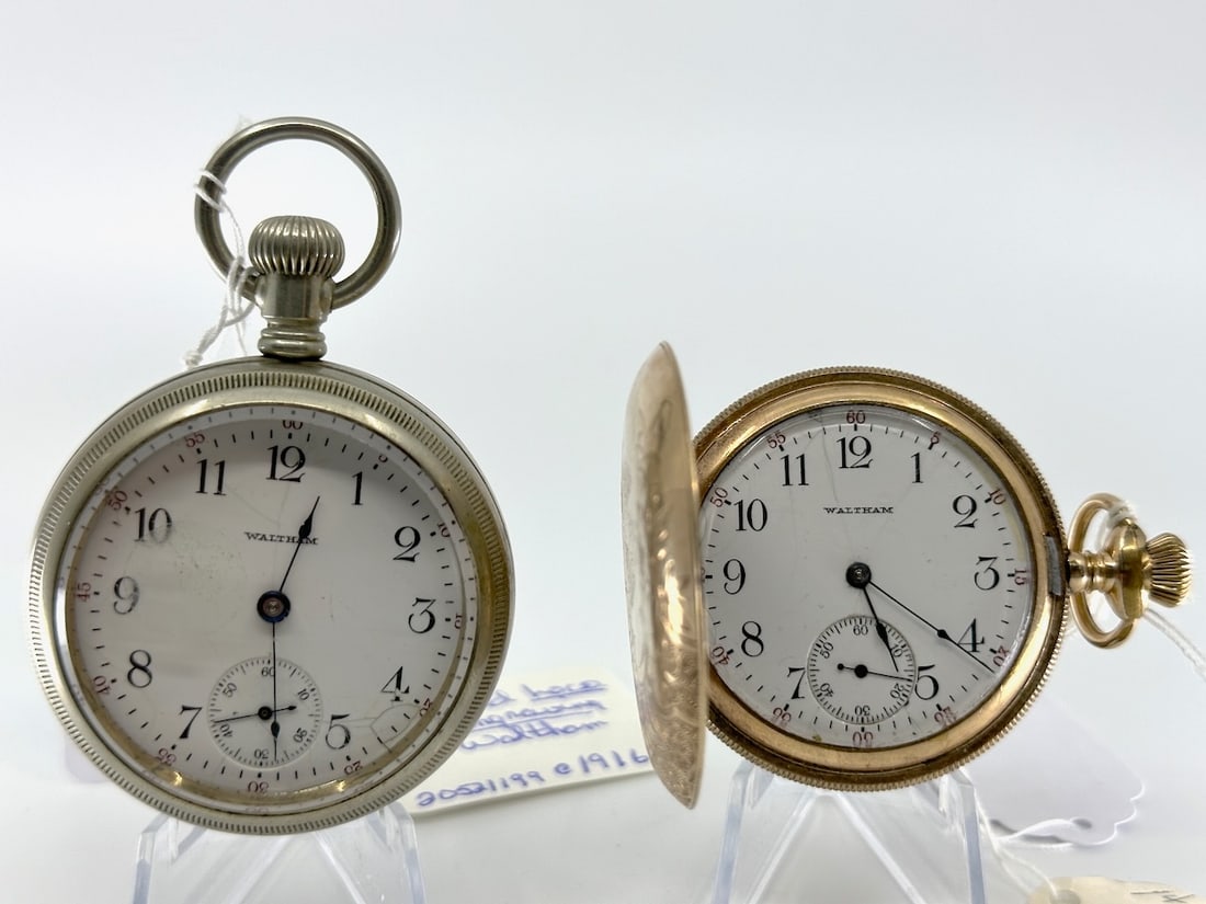 Two Waltham Pocket Watches (1 of 3)